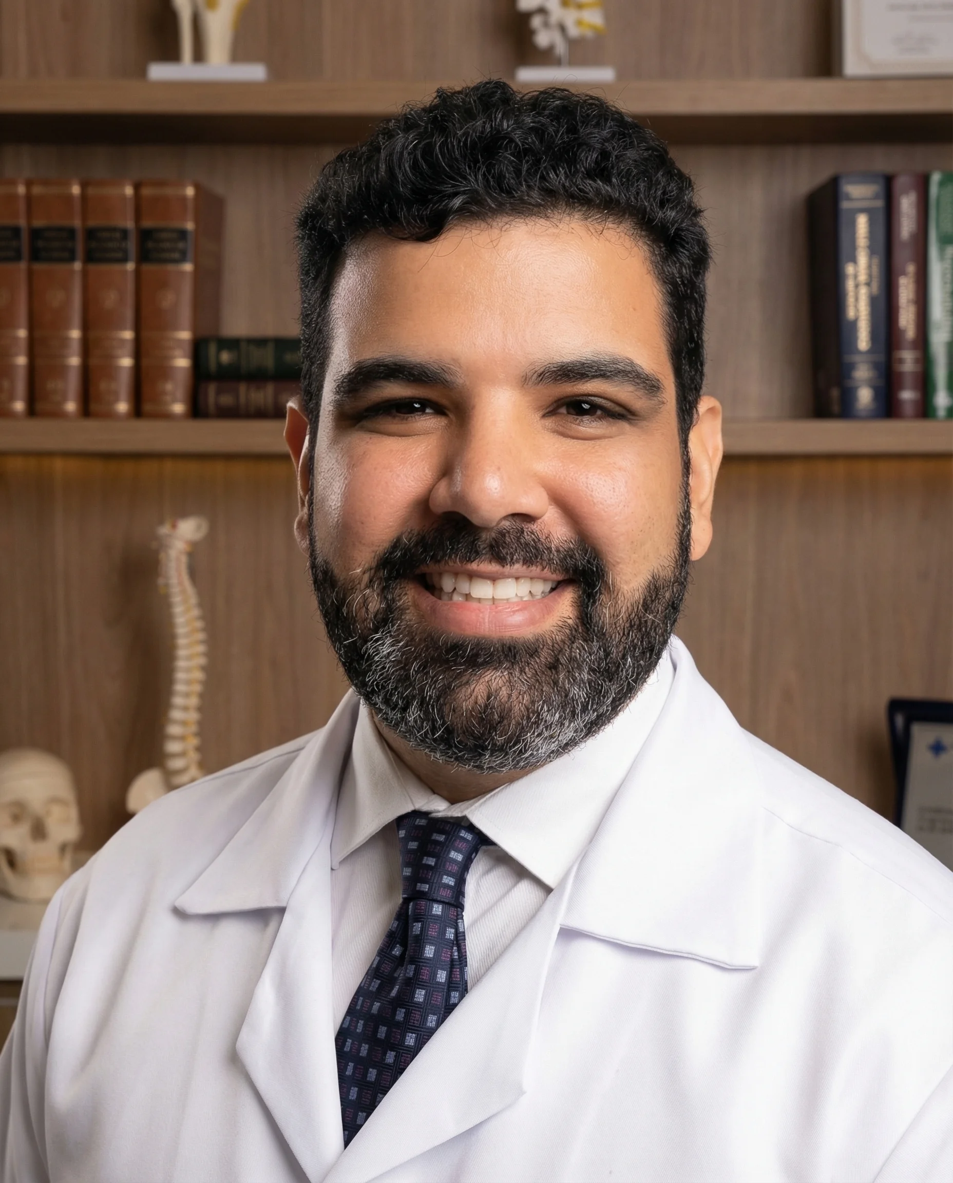 Dr. Enrico Pinheiro, neurocirurgião especialista em tratamento de dor em Fortaleza