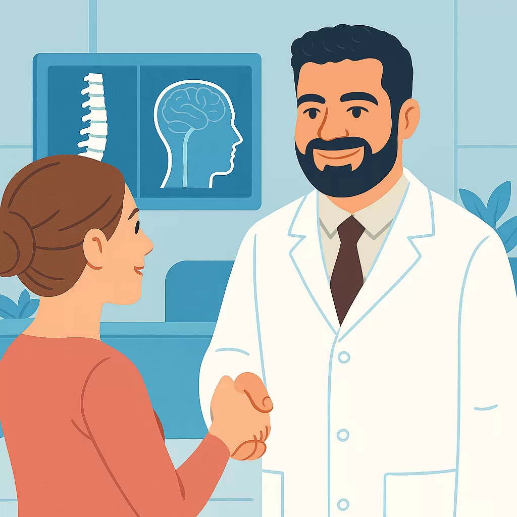 Dr. Enrico Pinheiro, neurocirurgião em Fortaleza