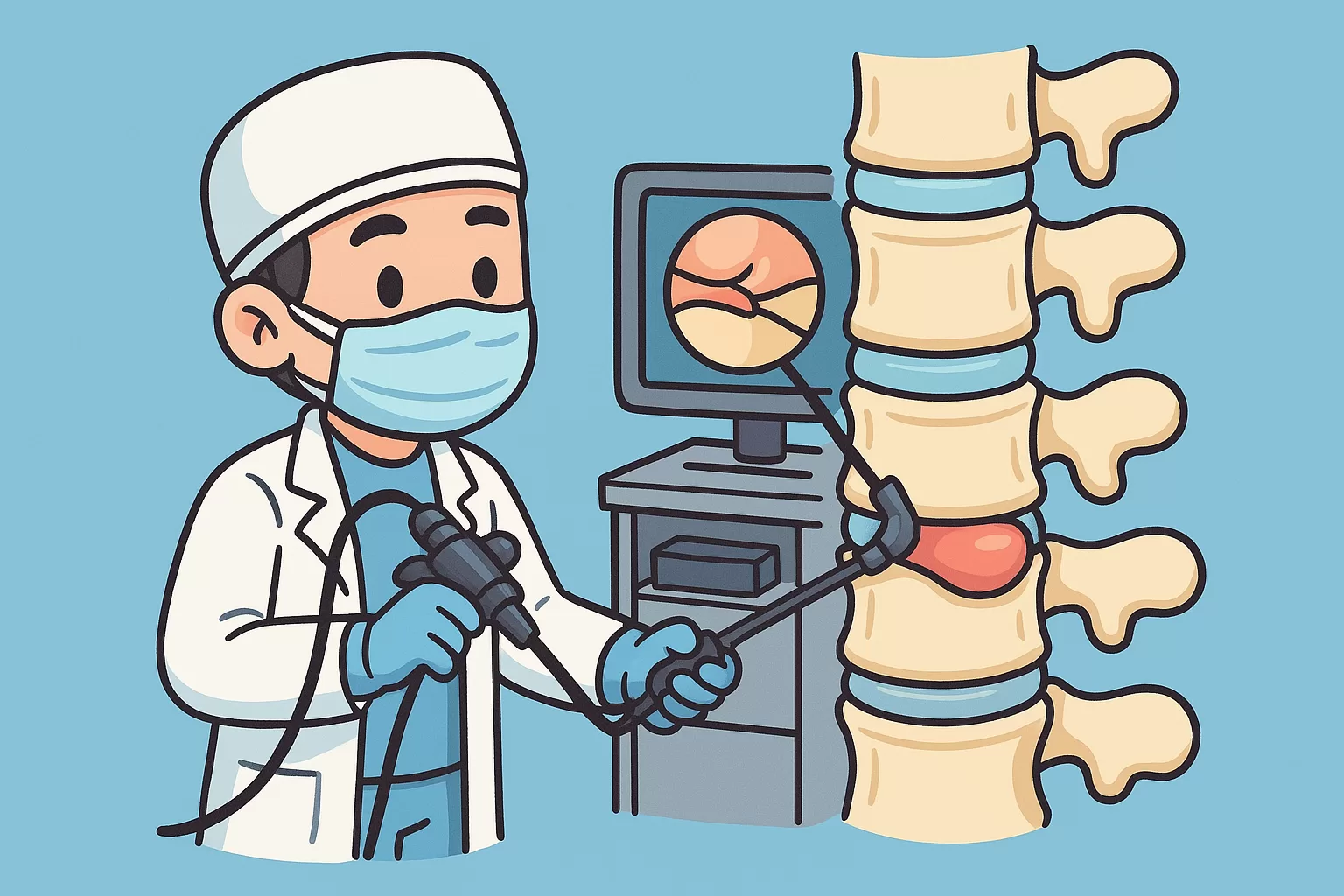 cirurgia endoscopica de coluna